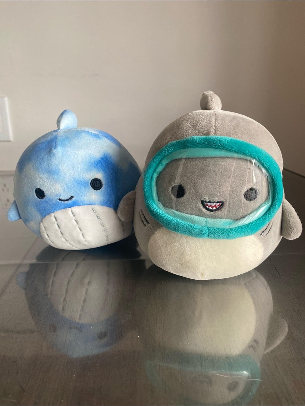 Squishmallows Sharks Plush Aqua Sea